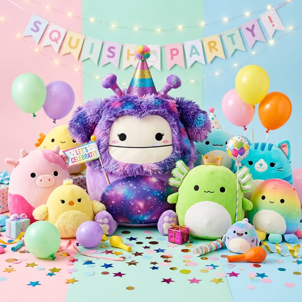 Squishmallows Day 2026: Exclusive Bundle Ships This Week with Galaxy Bigfoot and Axolotl